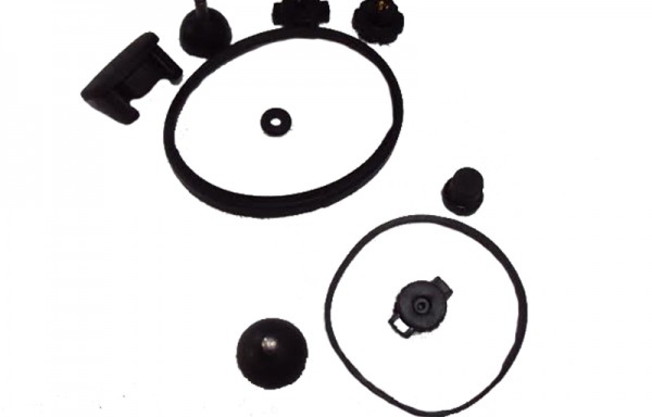 BORRACHA COLETOR BOSIO C/TRAVA (KIT) COD 00857, COD 00780, COD 00695, COD 00729