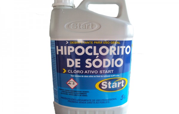 HIPOCLORITO DE SÓDIO 12% – 5 LTS – COD. 200